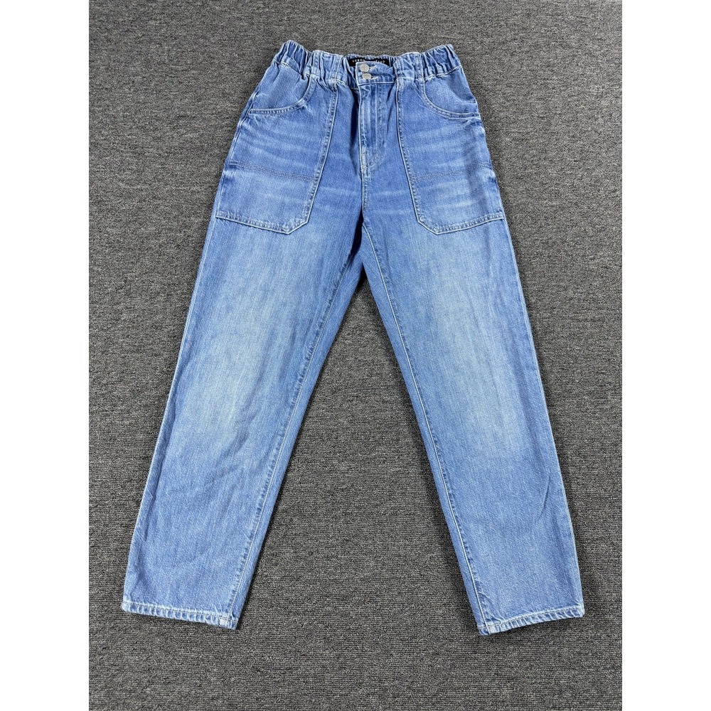 Veronica Beard Jeans Womens 27 Light Wash Araya Straight Leg High Rise‎ Made USA